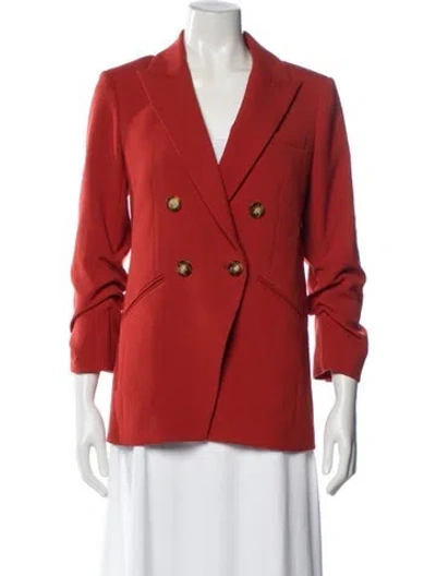 Pre-owned Veronica Beard Blazer In Red