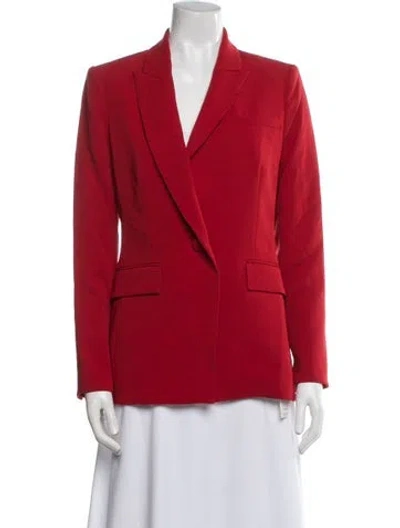 Pre-owned Veronica Beard Blazer In Red