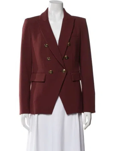 Pre-owned Veronica Beard Blazer In Red