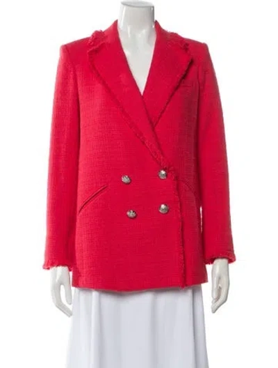Pre-owned Veronica Beard Blazer In Red