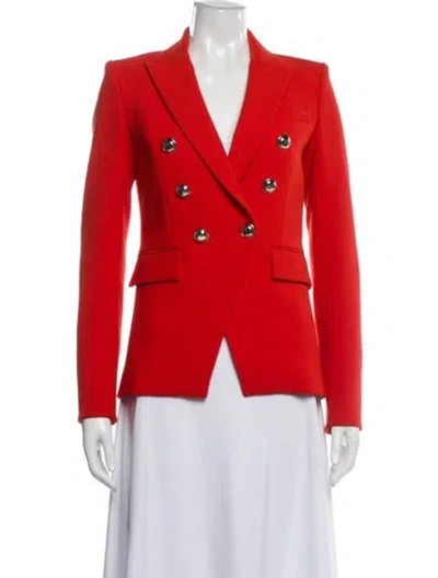 Pre-owned Veronica Beard Blazer In Red