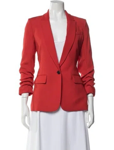 Pre-owned Veronica Beard Blazer In Red