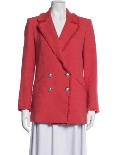 Pre-owned Veronica Beard Blazer In Red