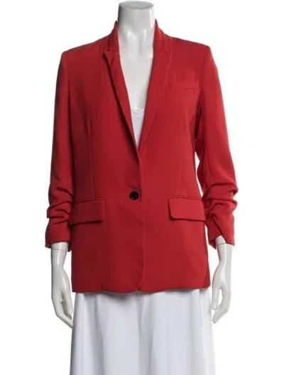 Pre-owned Veronica Beard Blazer In Red