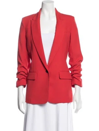 Pre-owned Veronica Beard Blazer In Red