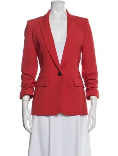 Pre-owned Veronica Beard Blazer In Red