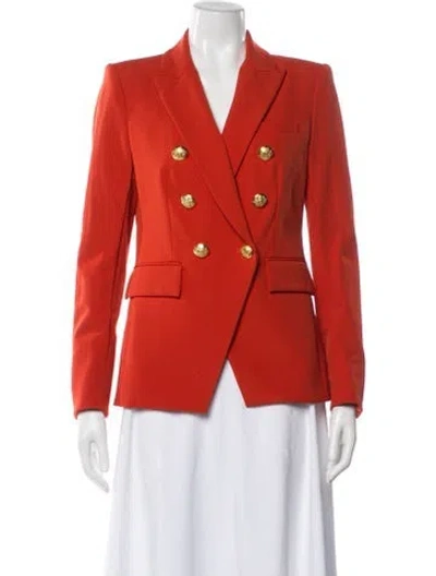 Pre-owned Veronica Beard Blazer In Red