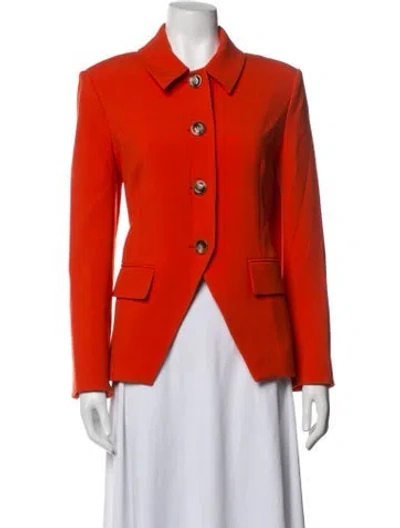 Pre-owned Veronica Beard Blazer In Red