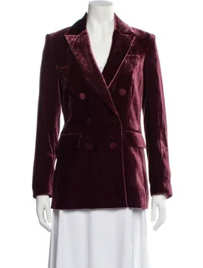 Pre-owned Veronica Beard Blazer W/ Tags In Burgundy