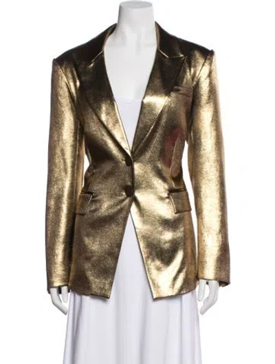 Pre-owned Veronica Beard Blazer W/ Tags In Gold