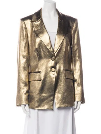 Pre-owned Veronica Beard Blazer W/ Tags In Gold