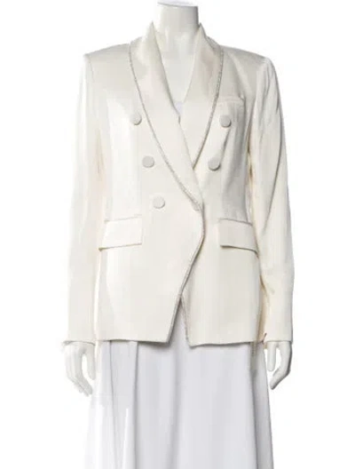 Pre-owned Veronica Beard Blazer In White