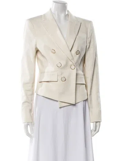 Pre-owned Veronica Beard Blazer In White