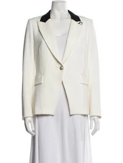 Pre-owned Veronica Beard Blazer In White