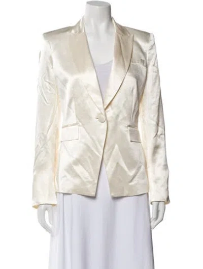 Pre-owned Veronica Beard Blazer In White