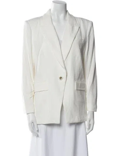 Pre-owned Veronica Beard Blazer In White