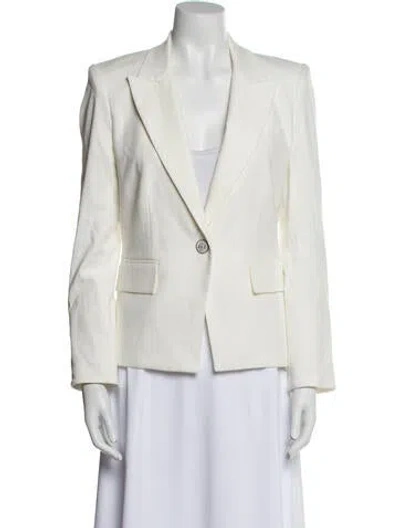 Pre-owned Veronica Beard Blazer In White