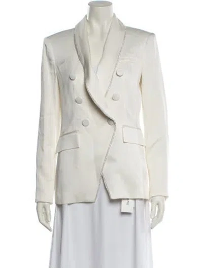 Pre-owned Veronica Beard Blazer In White