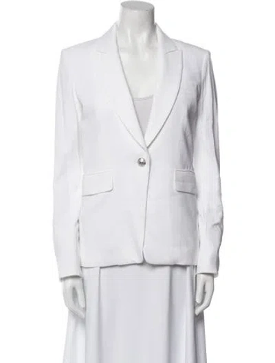 Pre-owned Veronica Beard Blazer In White