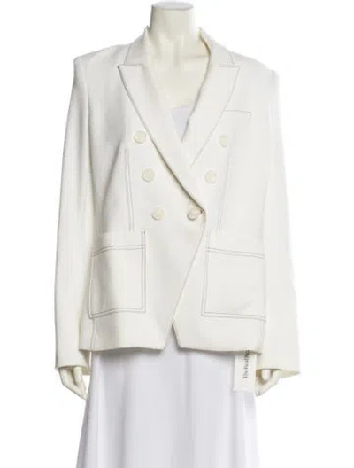 Pre-owned Veronica Beard Blazer In White