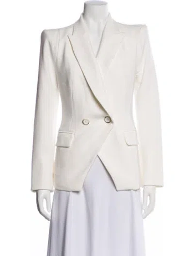 Pre-owned Veronica Beard Blazer In White