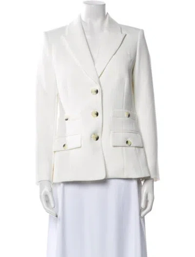 Pre-owned Veronica Beard Blazer In White