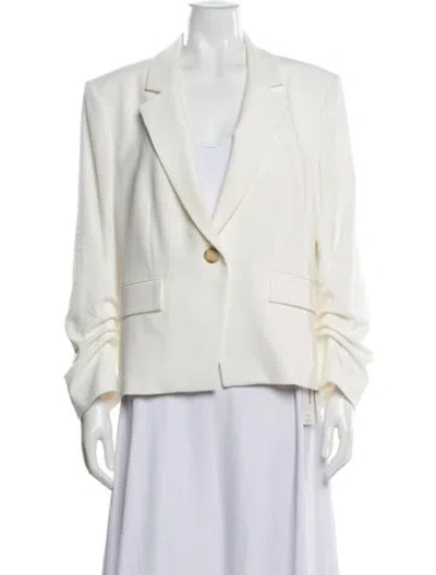 Pre-owned Veronica Beard Blazer In White
