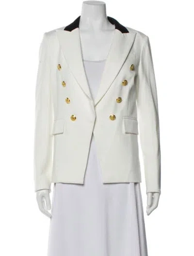 Pre-owned Veronica Beard Blazer In White