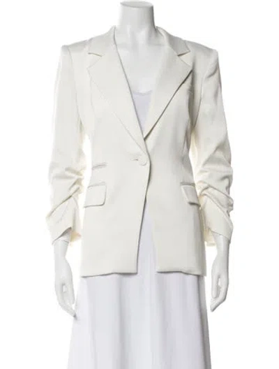 Pre-owned Veronica Beard Blazer In White