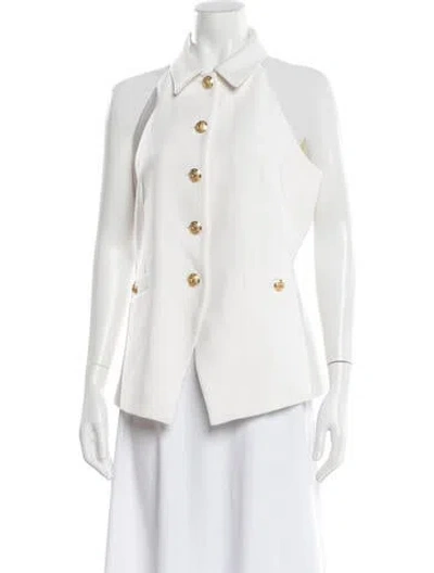 Pre-owned Veronica Beard Blazer In White