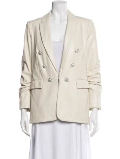 Pre-owned Veronica Beard Blazer In White