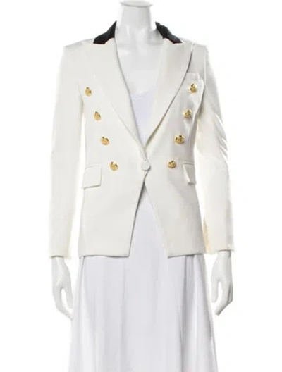 Pre-owned Veronica Beard Blazer In White