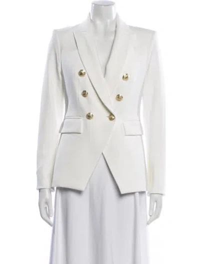 Pre-owned Veronica Beard Blazer In White
