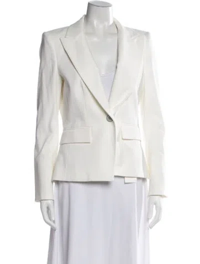 Pre-owned Veronica Beard Blazer In White