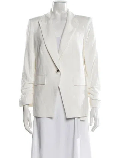 Pre-owned Veronica Beard Blazer In White