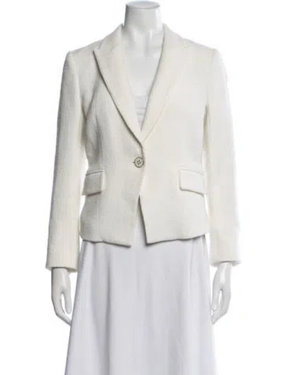 Pre-owned Veronica Beard Blazer In White