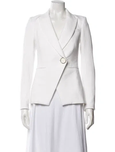 Pre-owned Veronica Beard Blazer In White