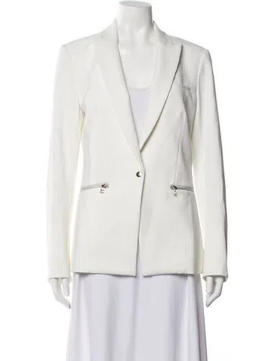 Pre-owned Veronica Beard Blazer In White