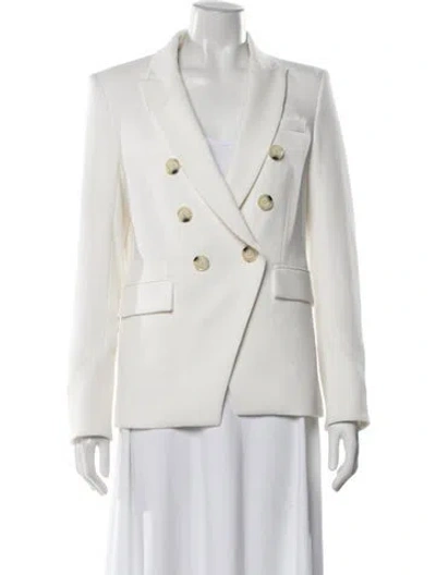 Pre-owned Veronica Beard Blazer In White