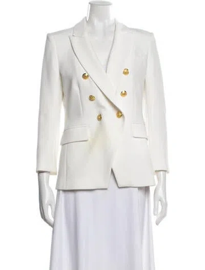 Pre-owned Veronica Beard Blazer In White