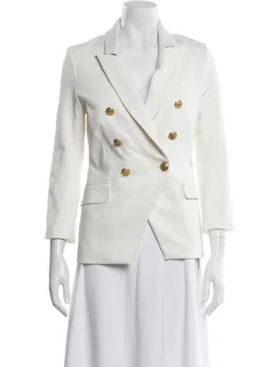Pre-owned Veronica Beard Blazer In White