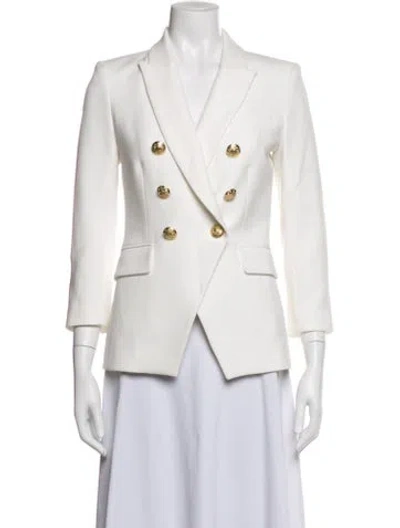 Pre-owned Veronica Beard Blazer In White
