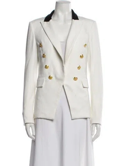 Pre-owned Veronica Beard Blazer In White