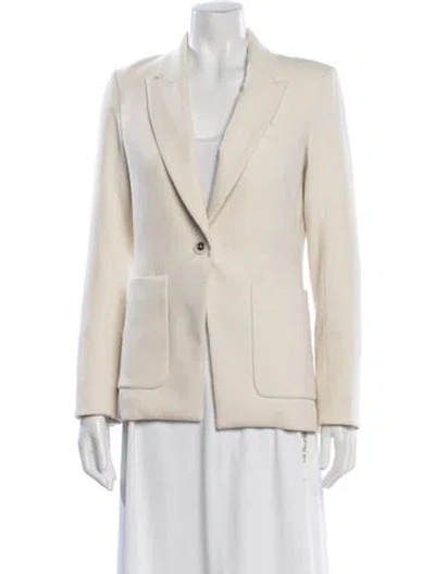 Pre-owned Veronica Beard Blazer In Yellow