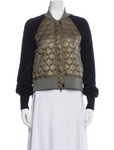 Pre-owned Veronica Beard Bomber Jacket In Multi