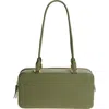Veronica Beard Boxy Leather Shoulder Bag