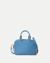 Veronica Beard Boxy Top-handle Bag In Blue