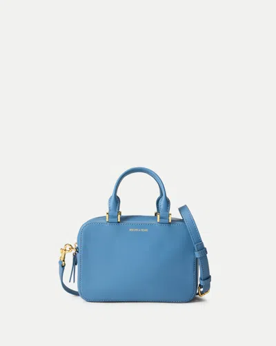 Veronica Beard Boxy Top-handle Bag In Blue