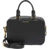 Veronica Beard Boxy Top Handle Leather Bag