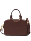 Veronica Beard Boxy Top-handle Tote Bag In Brown